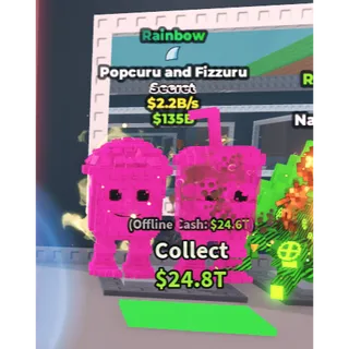 Rainbow Popcuru and Fizzuru 2.2B/s