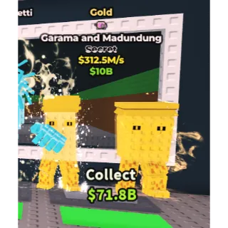 Gold Garama and Madundung 312M/s