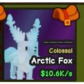 Rideable Colossal Artic Fox