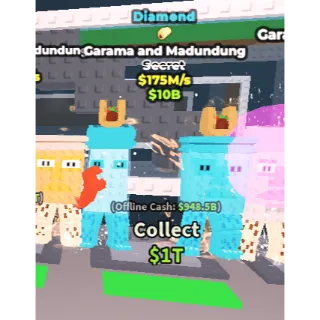 Diamond Garama and Madundung 175M/s