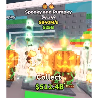 Spooku and Pumpky 840M/s