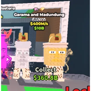 Garama and Madundung 400M/s