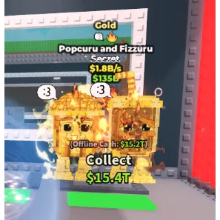 Gold Popcuru and Fizzuru 1.8B/s 