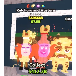 Ketchuru and Musturu 595M/s