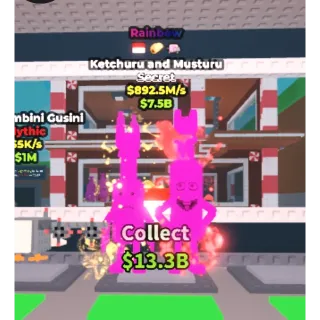 Rainbow Ketchuru and Musturu 892M/s