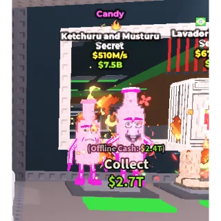 Candy Ketchuru and Musturu 510M/s