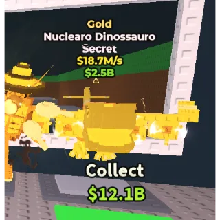 Gold Nuclearo Dinossauro