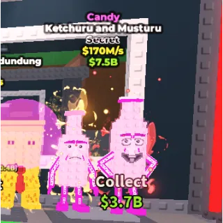 Candy Ketchuru and Musturu