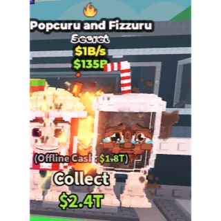 Popcuru and Fizzuru 1B/s