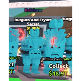 Rainbow Burguro and Fryuro 1.8B/s