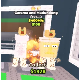 Garama and Madundung 400M/s