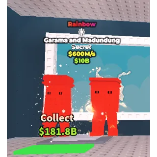 Rainbow Garama and Madundung 600M/s