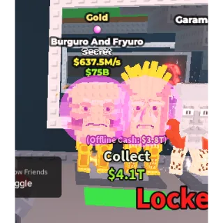 Gold Burguro and Fryuro 637M/s