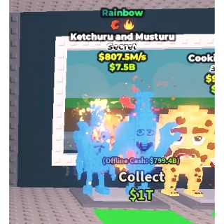 Rainbow Ketchuru and Musturu 807M/s