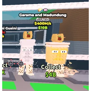 Garama and Madundung 400M/s