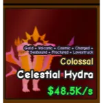 Gold Colossal Celestial Hydra