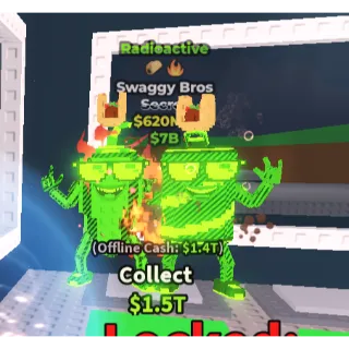 Radioactive Swaggy Bros 620M/s
