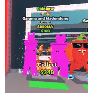 Rainbow Garama and Madundung 850M/s