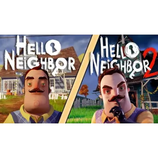 BUNDLE - HELLO NEIGHBOR 1 & 2 - STEAM KEYS AUTO DELIVERY
