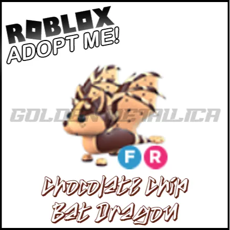 Chocolate Chip Bat Dragon FR - Roblox Game Items - Gameflip