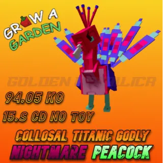 Nightmare Peacock 94.05 KG 15s CD ( NO TOY )