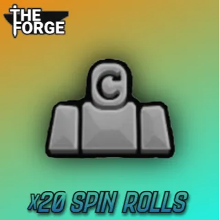 x20 Spin Rolls [ THE FORGE ]