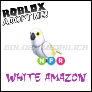 White Amazon NFR - ADOPT ME PETS