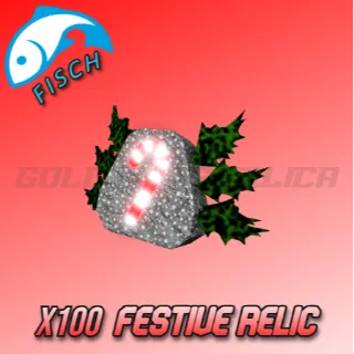 x100 Festive Relic [ FISCH ]