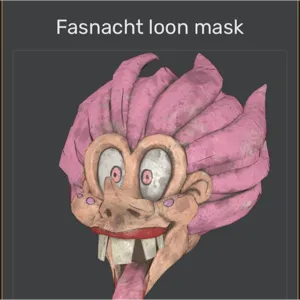 Fasnacht loon mask