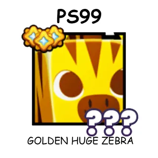 Huge Golden Zebra
