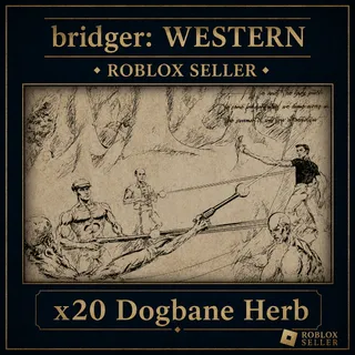bridger: WESTERN - x20 Dogbane Herb
