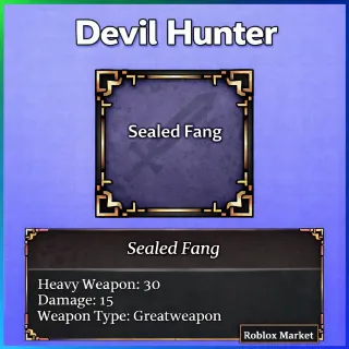 Devil Hunter | Sealed Fang