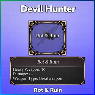 Devil Hunter | Rot & Ruin