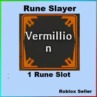 Rune Slayer - Vermillion