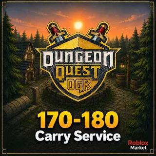 Dungeon Quest Reborn - (170 - 180) Carry