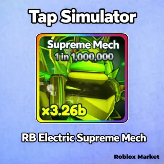 RB Electric Supreme Mech - Tap Simulator