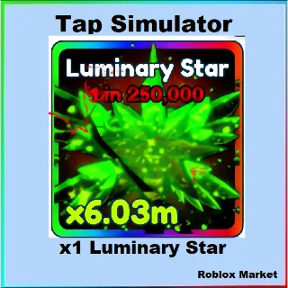 Tap Simulator | Rainbow Luminary Star