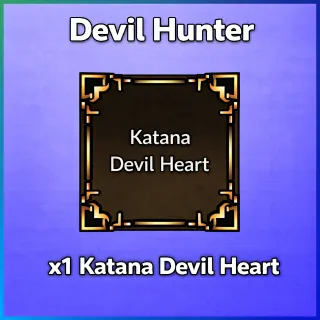Katan Devil Heart - Devil Hunter