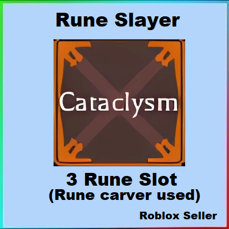 Rune Slayer - Cataclysm - Other Game Item - Gameflip