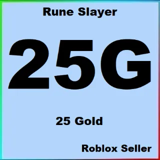 Rune Slayer | 25 GOLD