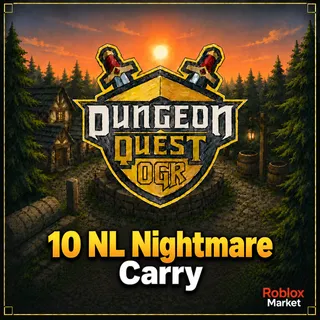 Dungeon Quest Reborn - 10x Northern Lands (Nightmare)