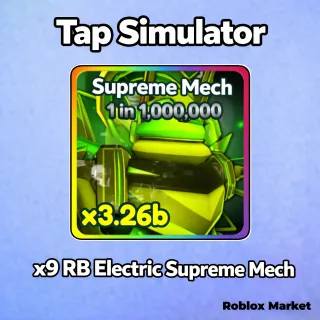 x9 RB Electric Supreme Mech - Tap Simulator