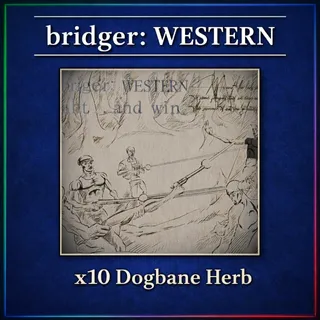 bridger: WESTERN - x10 Dogbane Herb