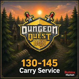 Dungeon Quest Reborn - (130-145) Carry Service