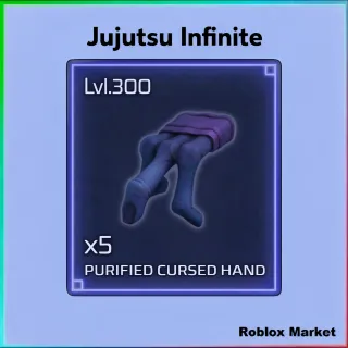 Jujutsu Infinite| x5 Purified Cursed Hand