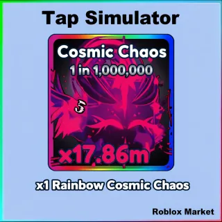 Tap Simulator | Rainbow Cosmic Chaos