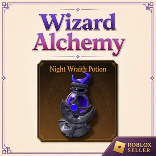 Wizard Alchemy - Night Wraith Potion