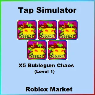 Tap Simulator | x5 Bublegum Chaos
