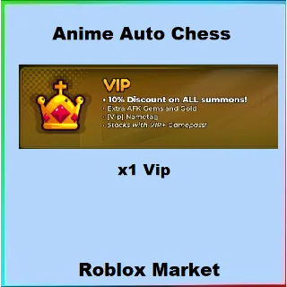 Anime Auto Chess | Vip