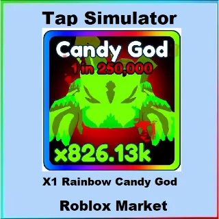 Tap Simulator | Rainbow Candy God